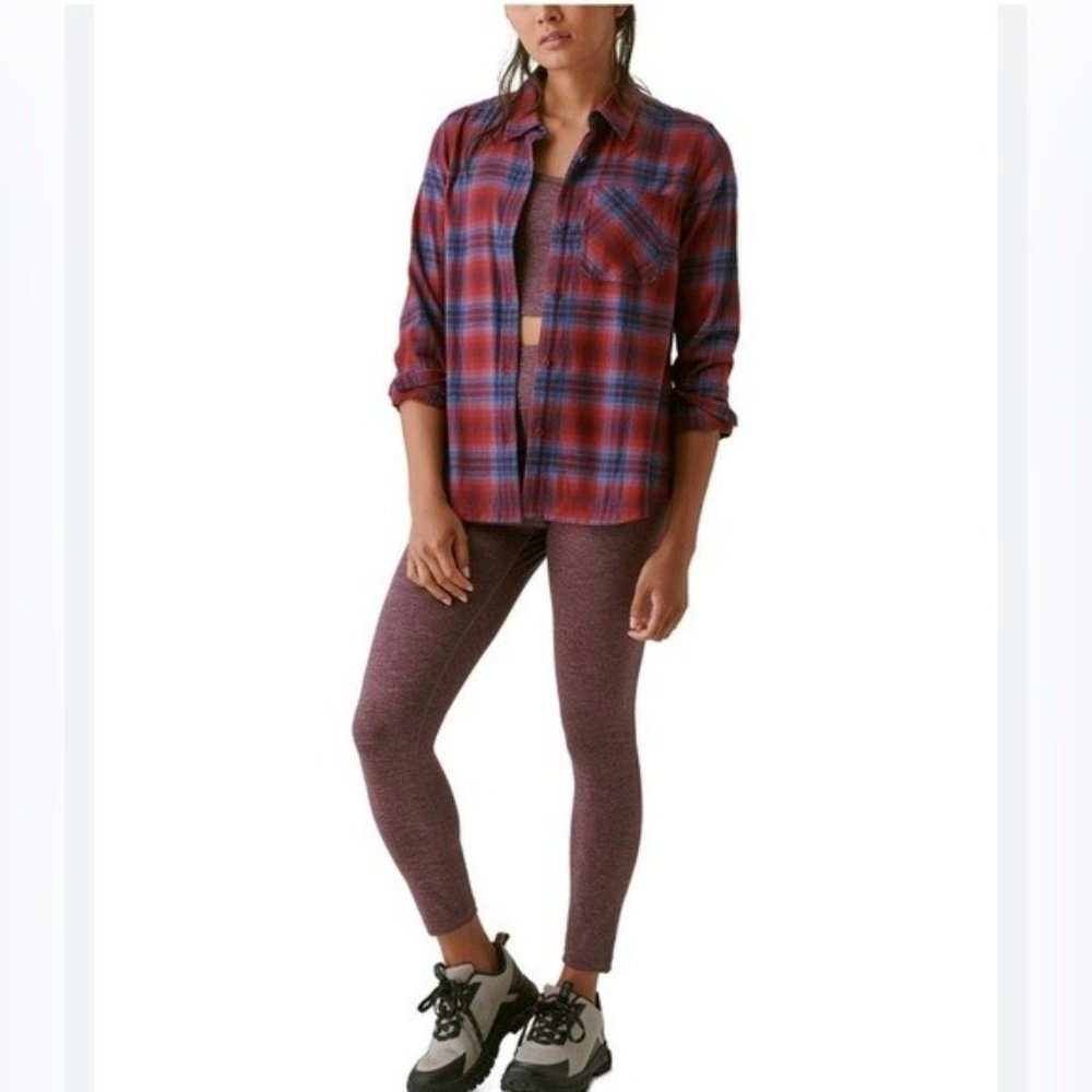 Bass Outdoor Expedition Stretch Flannel Shirt NWT